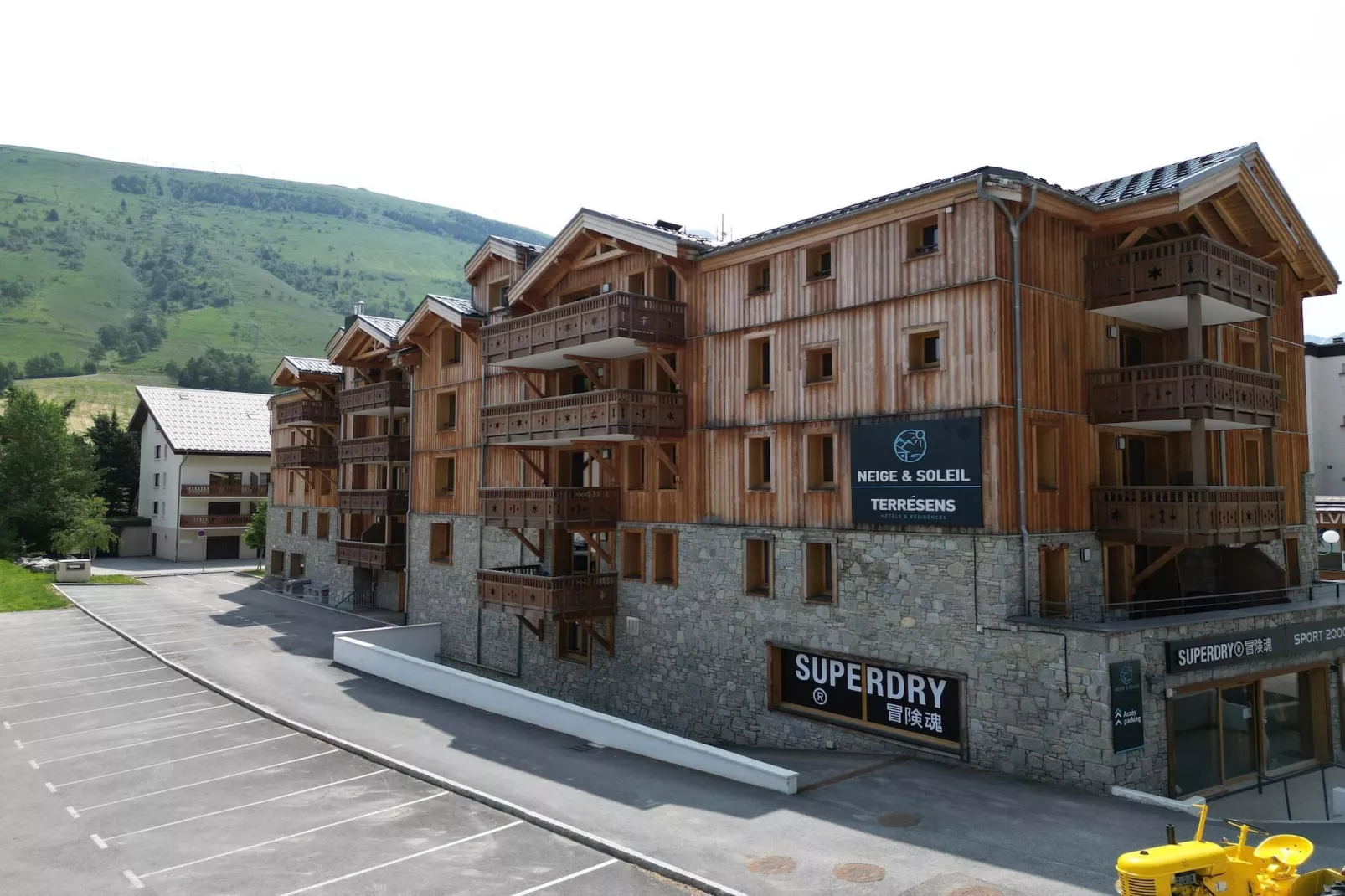 LES DEUX ALPES Neige et Soleil -A48P - Außenbereich Sommer