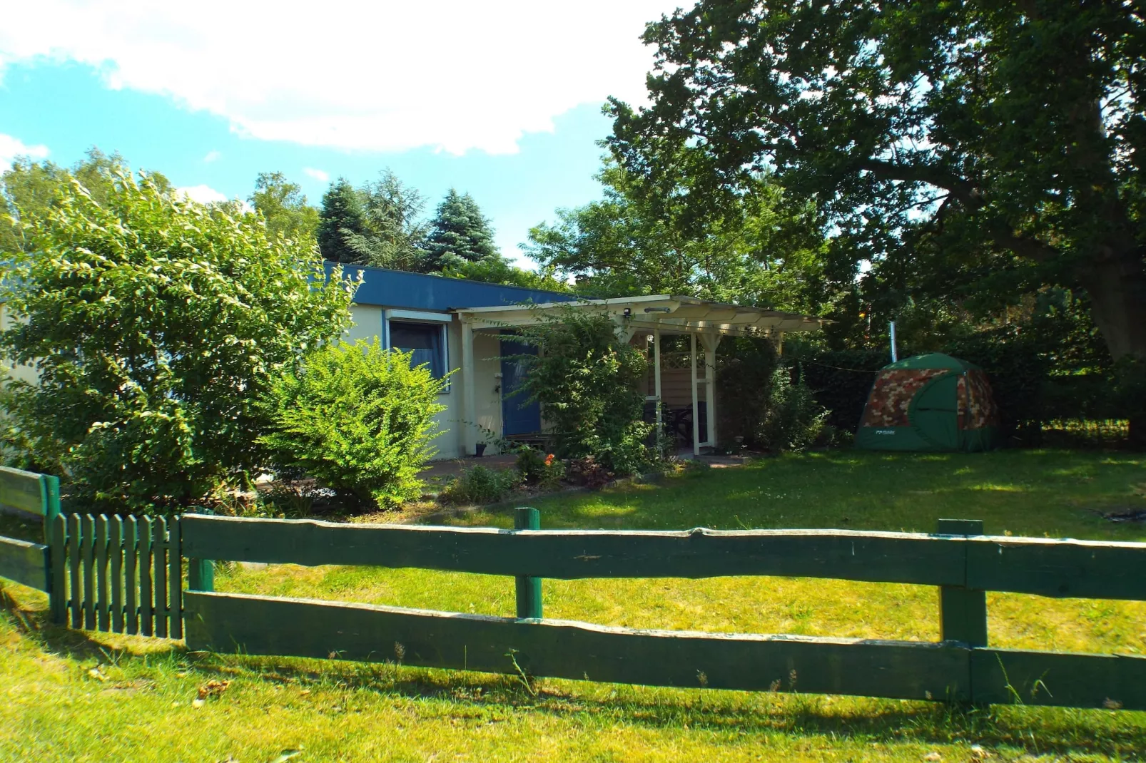 Bungalow Schlowe Unter d Eiche 4 P - Extérieur été