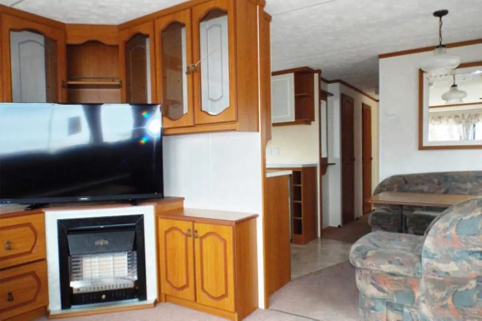 Mobilheim mit 3 Schlafzimmern bis 6 Personen - Salon