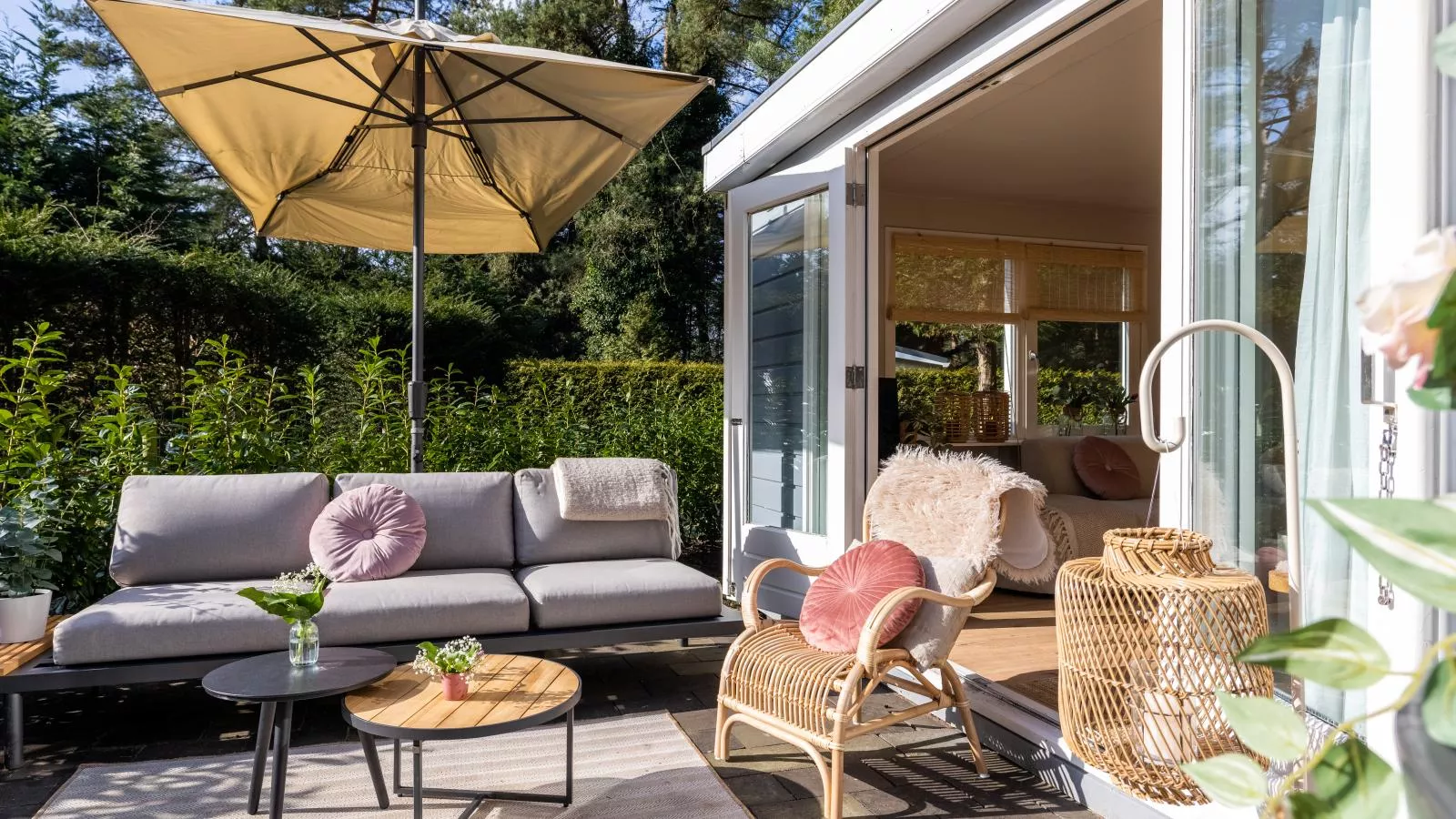 Boschalet Stijn - Terrasse/Balkon