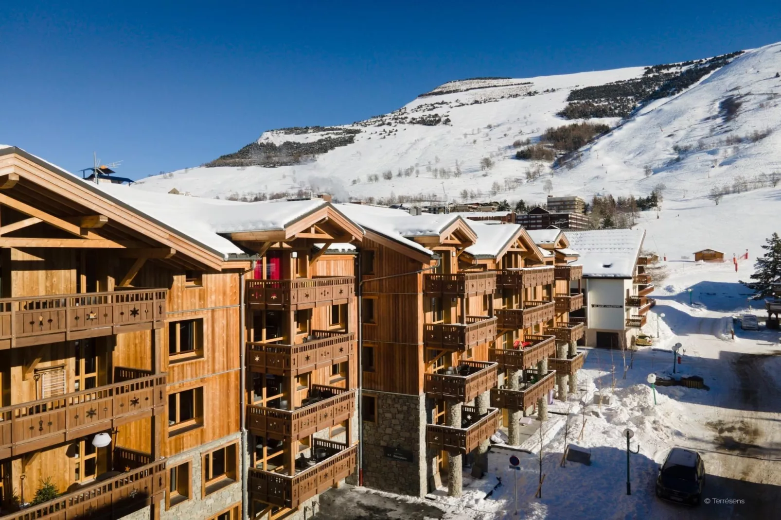 LES DEUX ALPES Neige et Soleil -A48P - Außenbereich Winter