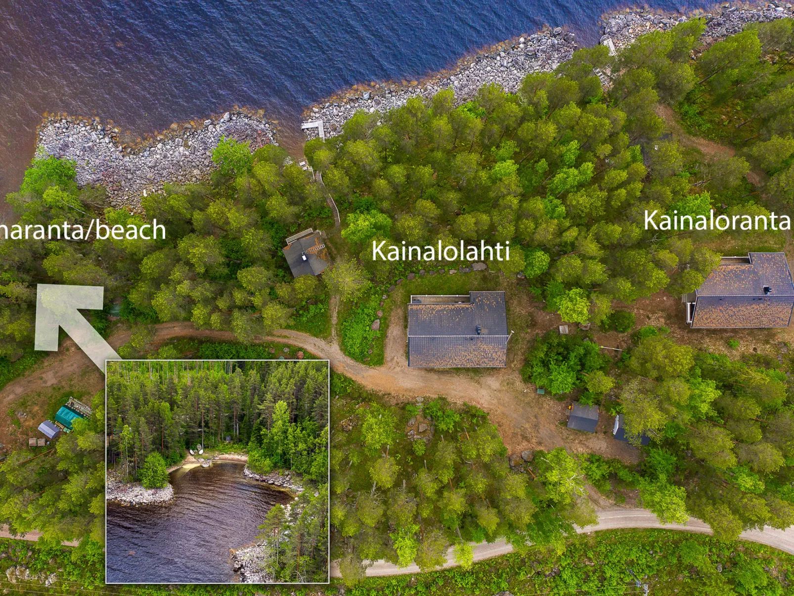 Kainalolahti - Dedans