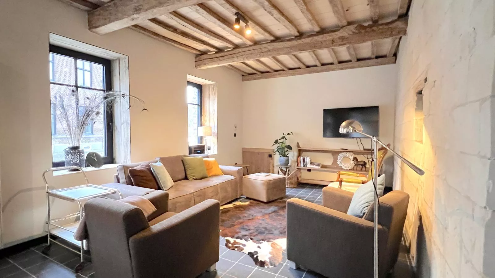 Maison Cuberdon-Wohnzimmer