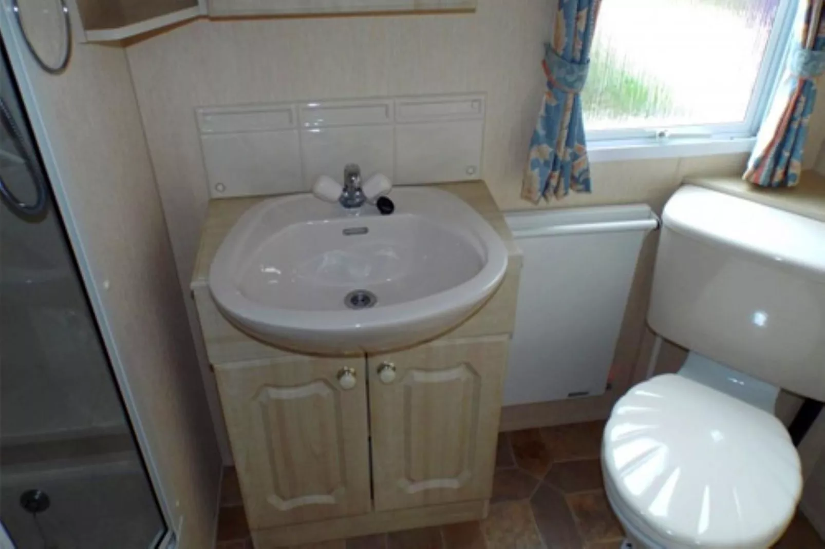 Mobilheim mit 2 Schlafzimmern bis 4 Personen - Salle de bain