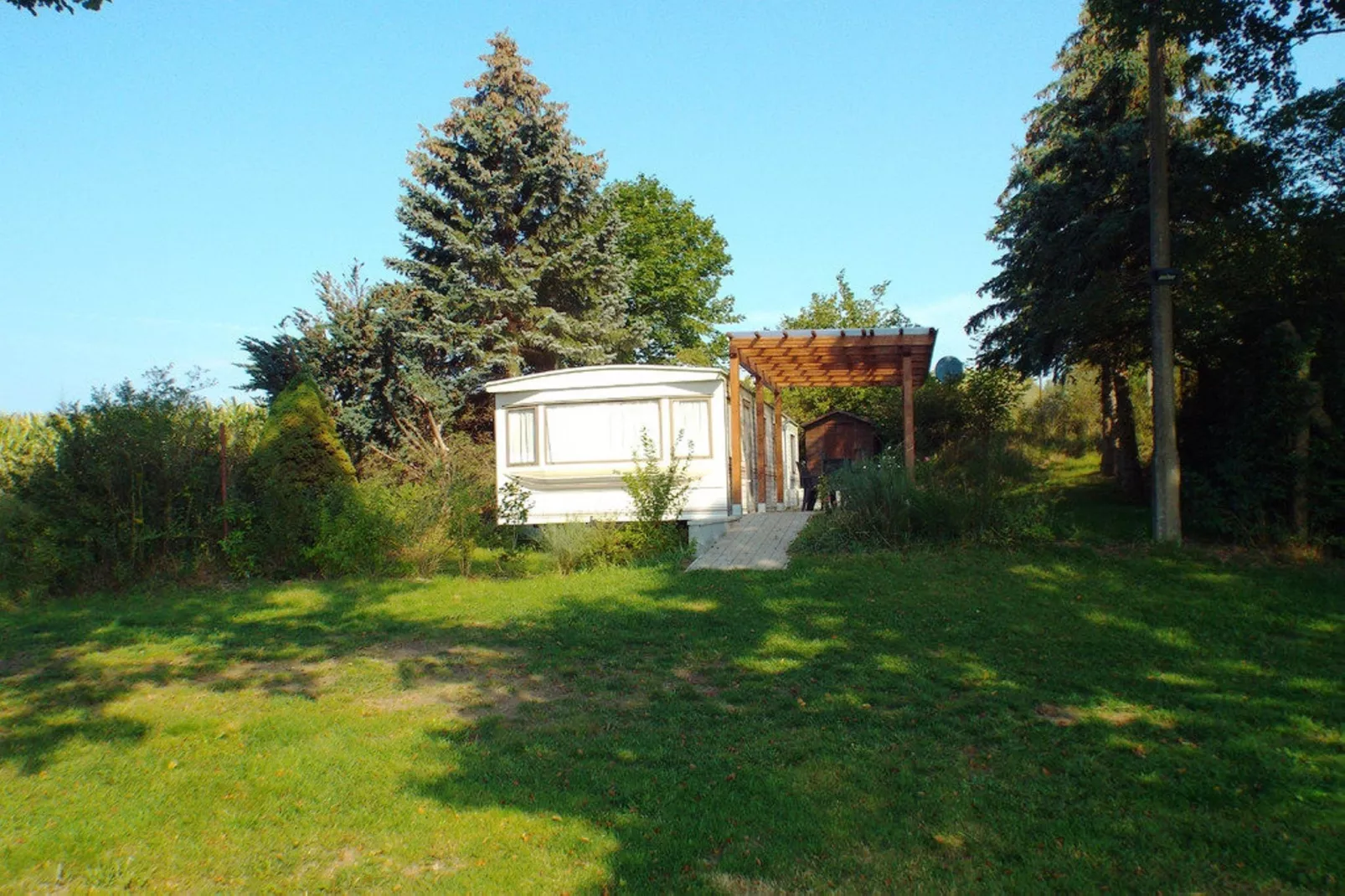 Mobilheim mit 3 Schlafzimmern bis 6 Personen - Extérieur été