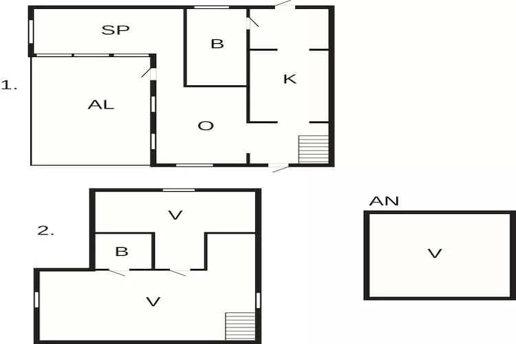 Maison de vacances pour 6 a GOTLANDS TOFTA - Plan