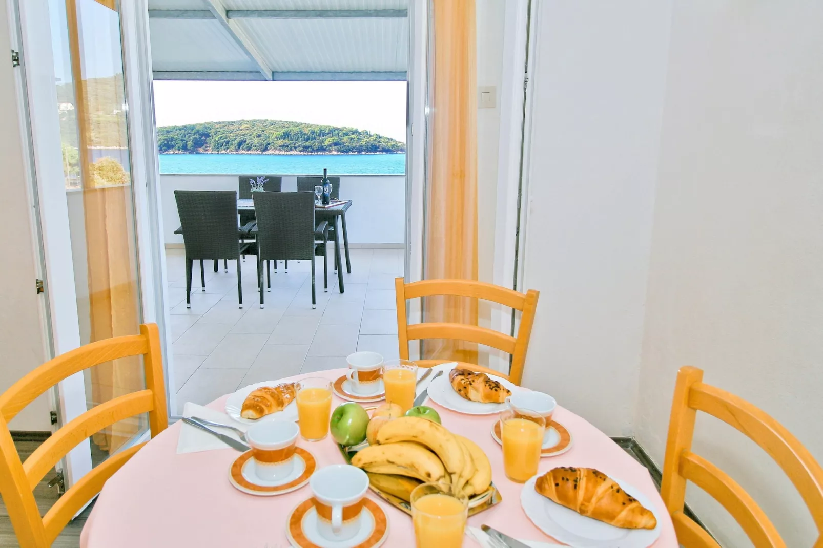 Apartments Ane - Two Bedroom Apartment with Terrace and Sea View