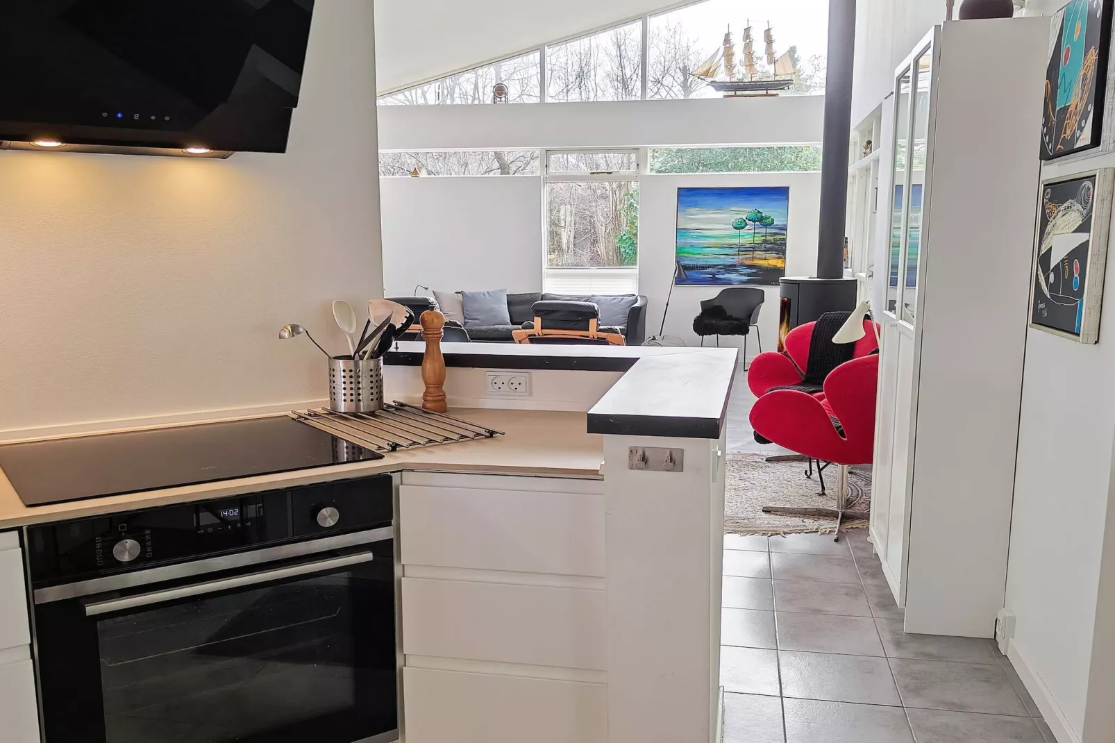 Maison de vacances pour 8 a Græsted-By Traum - Intérieur