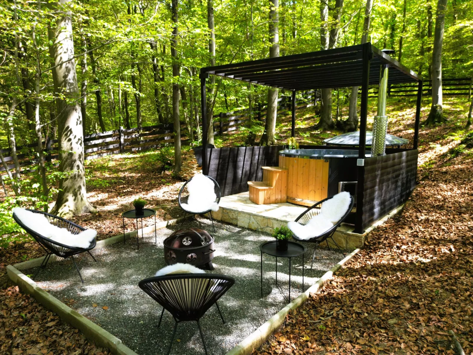 House Cabin Winterfell - Dehors