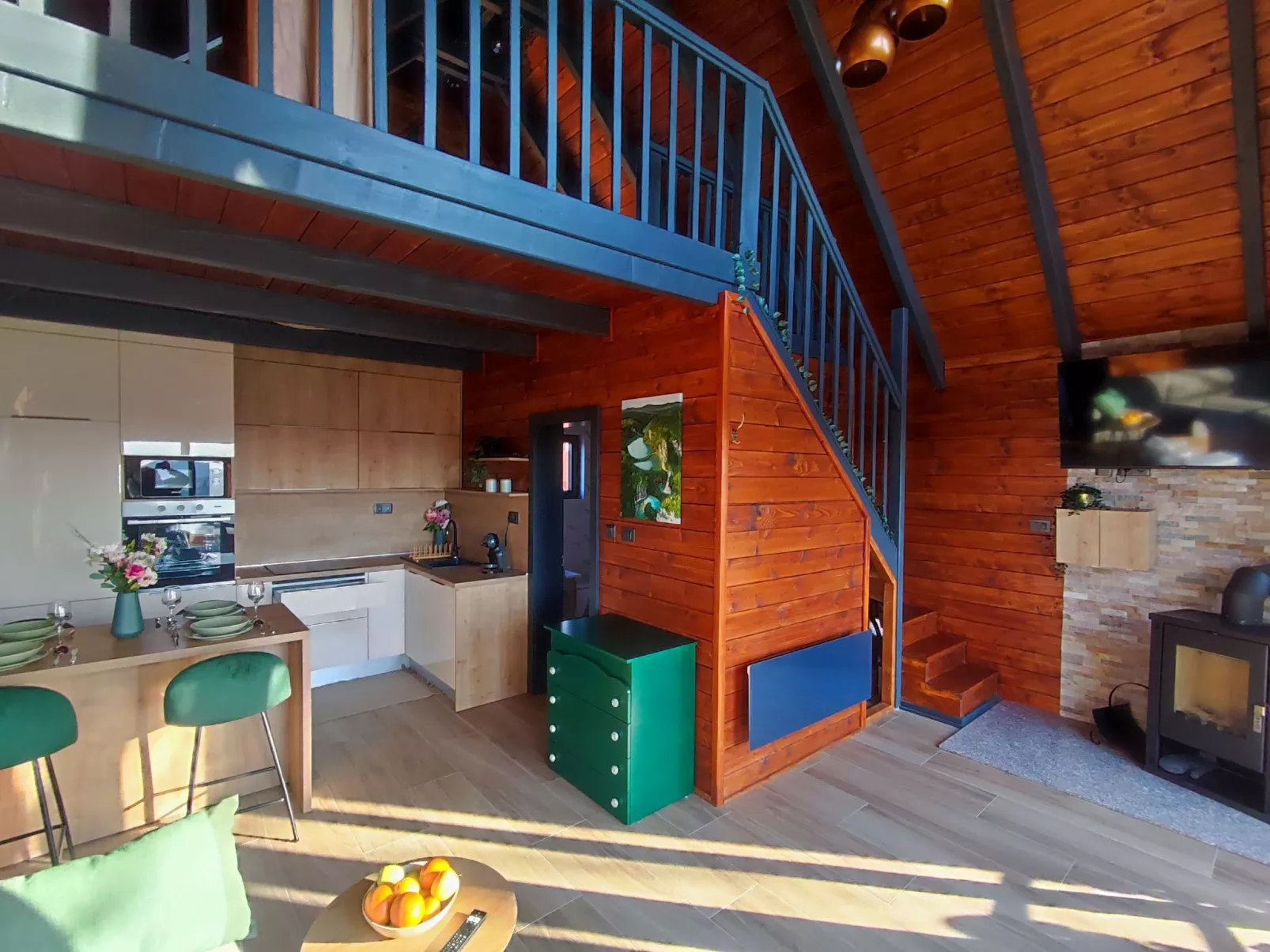 Wooden House Altus - Dedans