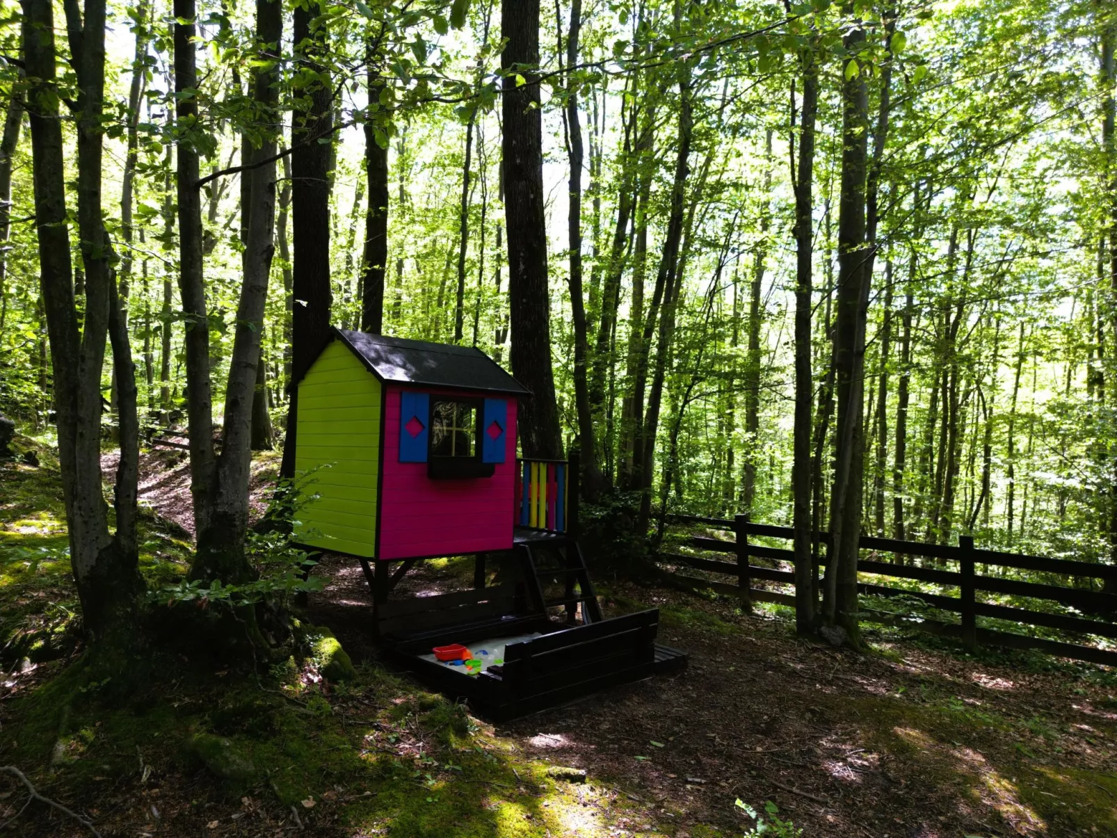 House Cabin Winterfell - Dehors