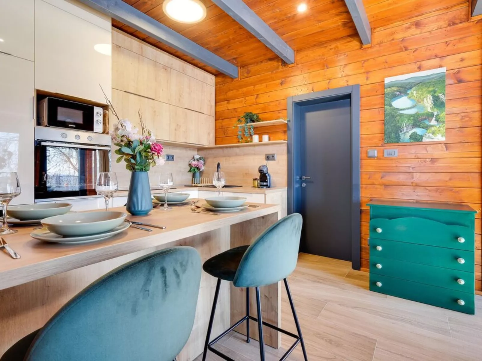 Wooden House Altus - Dedans