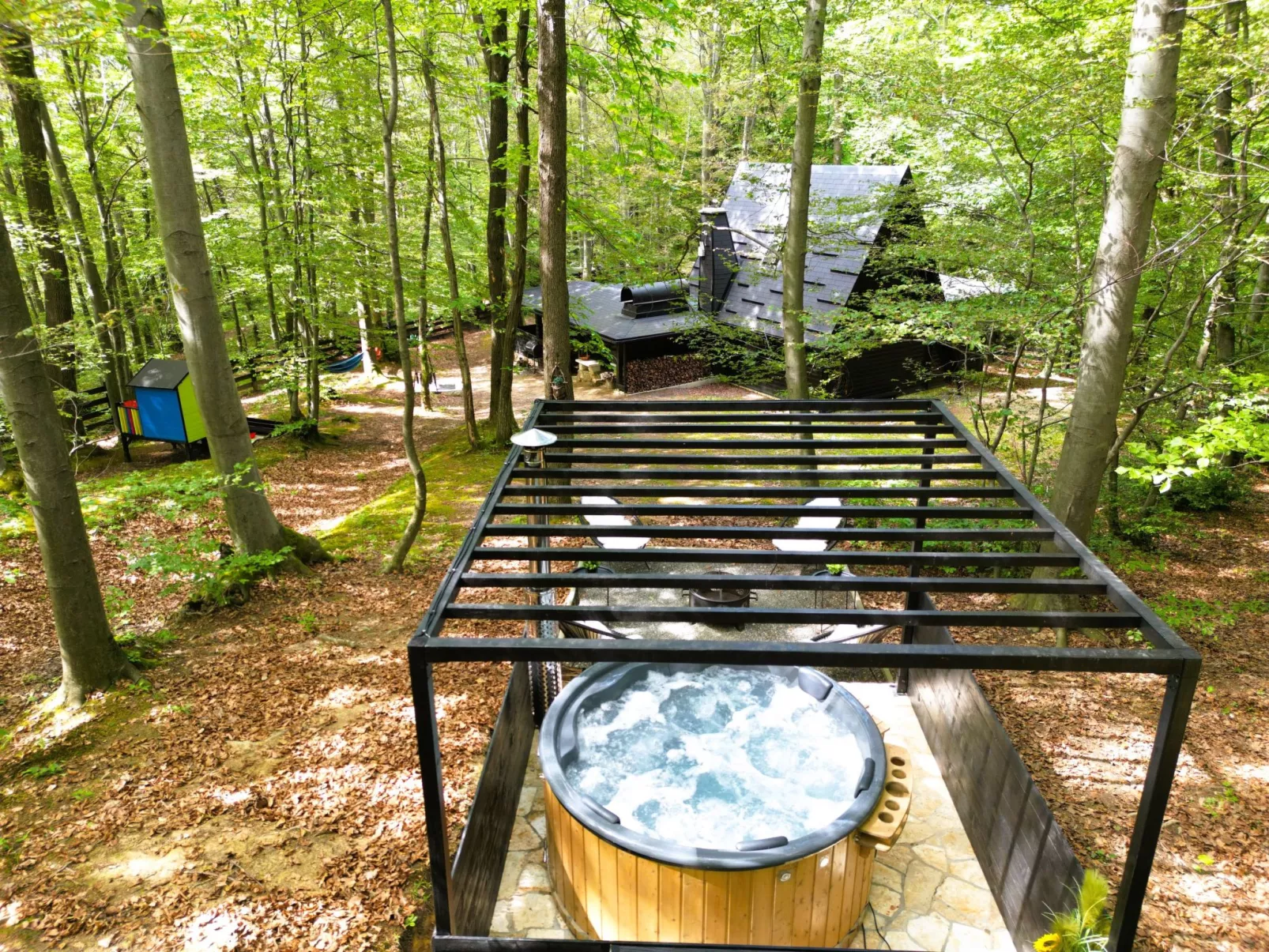 House Cabin Winterfell - Dehors