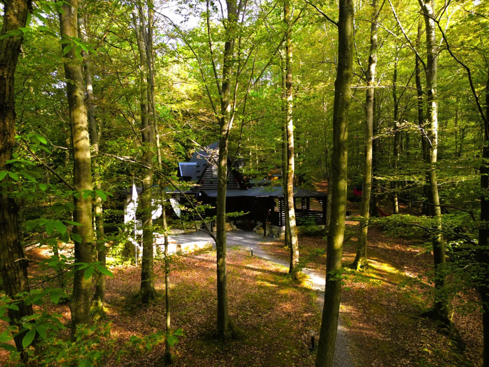 House Cabin Winterfell - Dehors