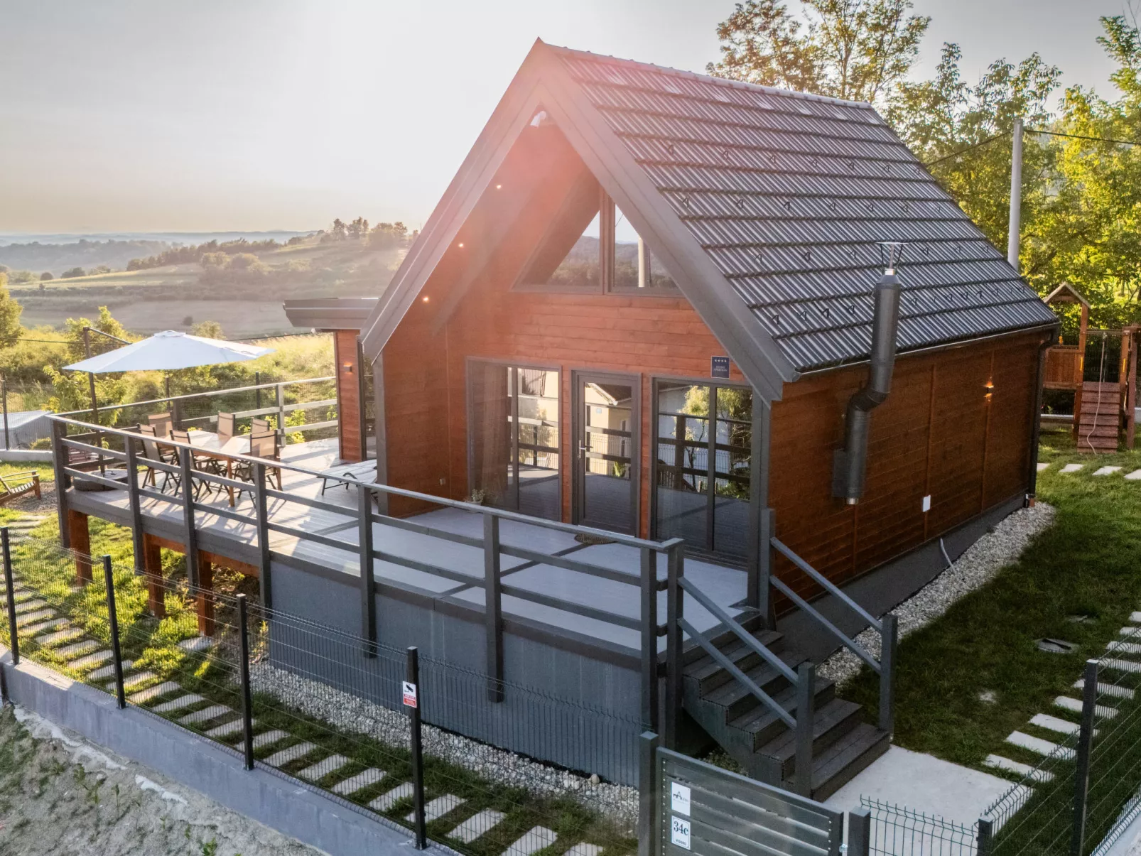 Wooden House Altus - Dehors