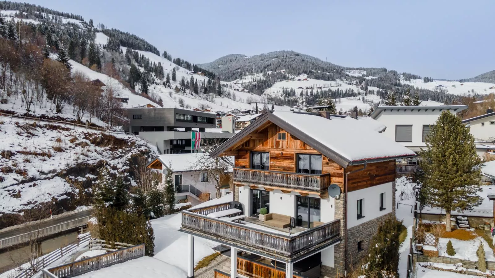 Mozart Lodge - Extérieur hiver