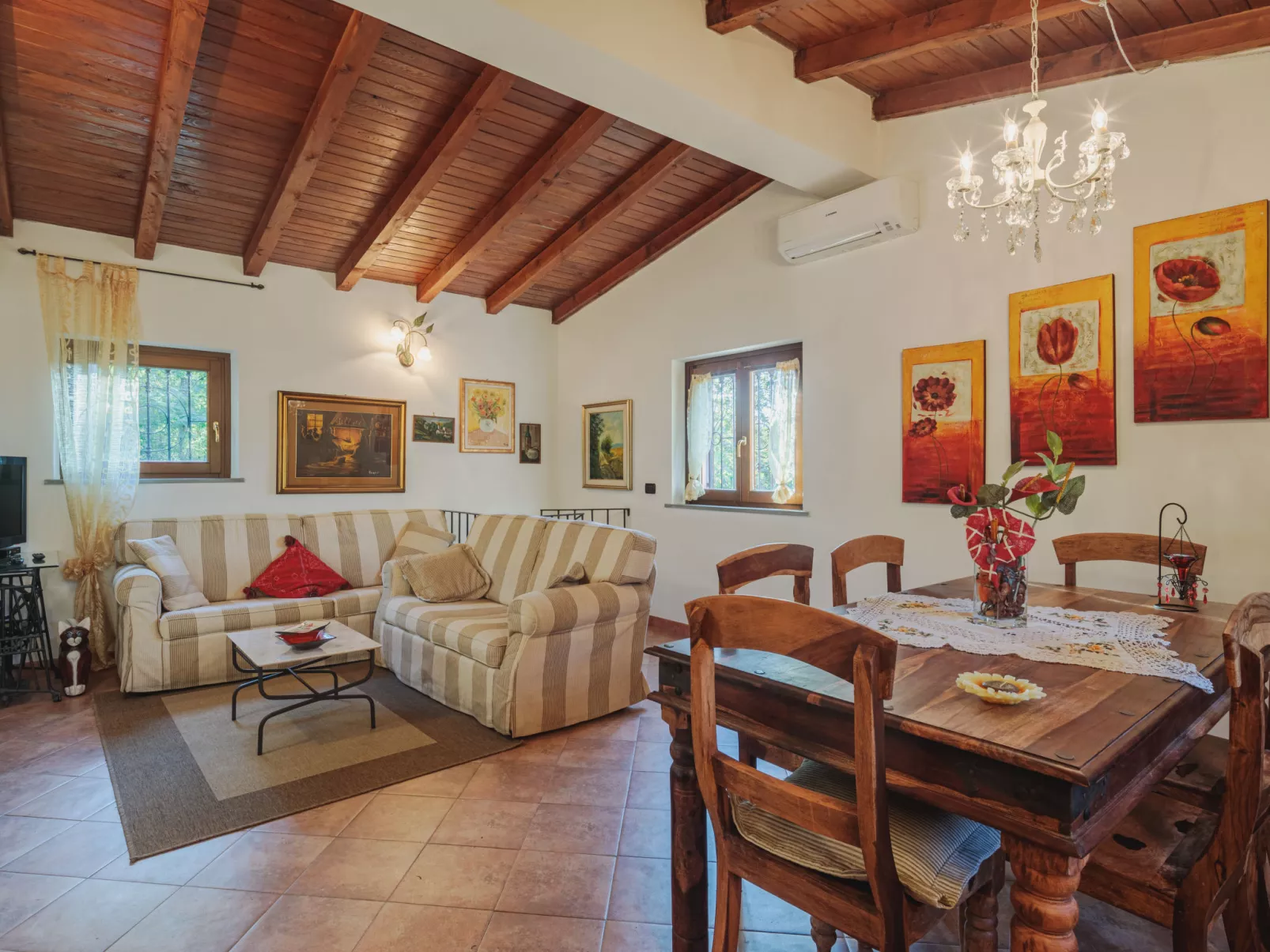 Grande Quercia - Drinnen