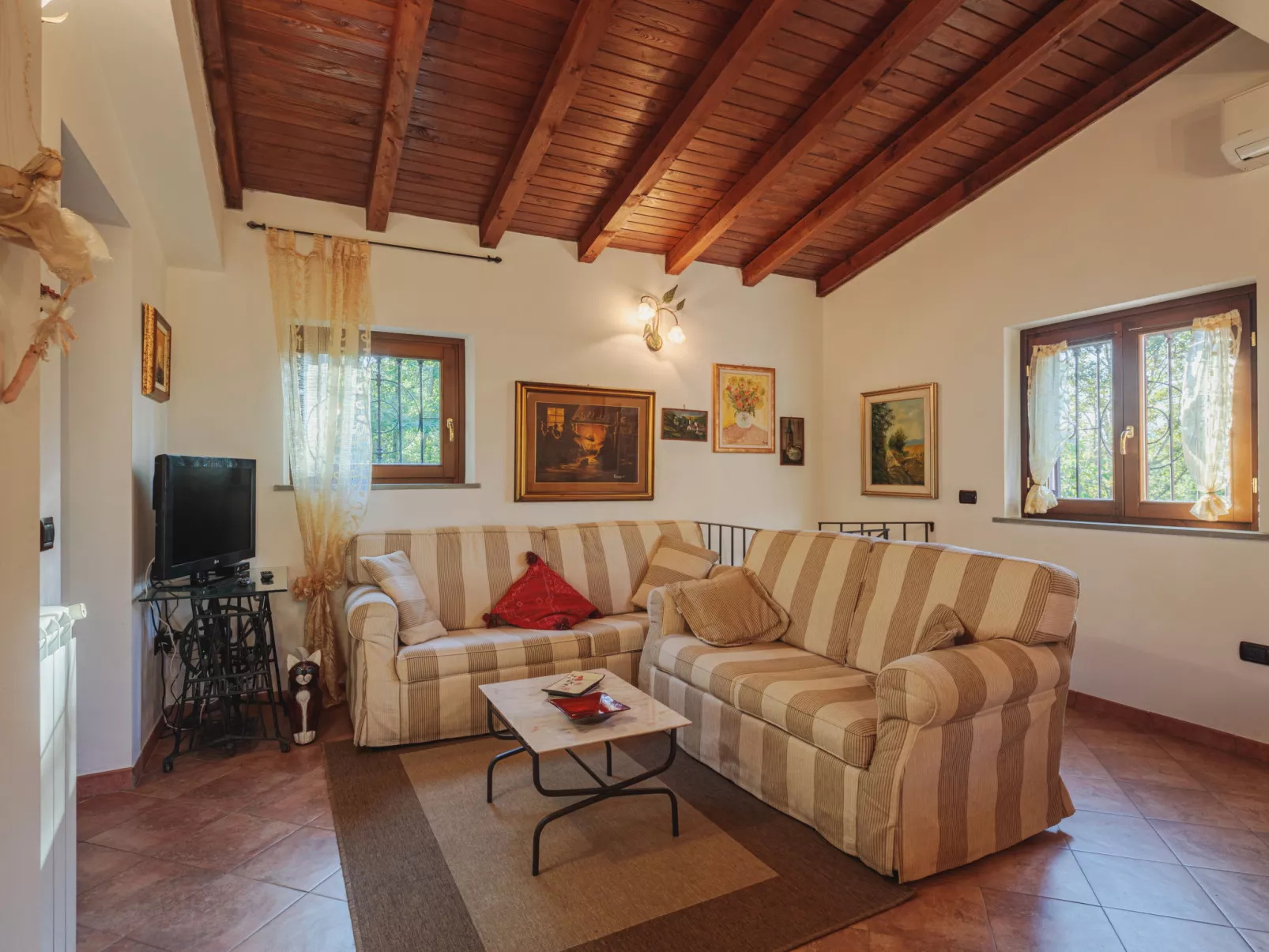 Grande Quercia - Drinnen