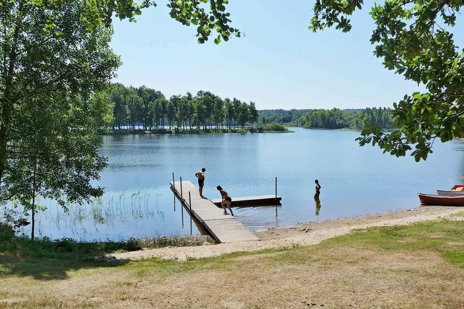 4 Personen Ferienhaus in HÄSTVEDA-Aussicht