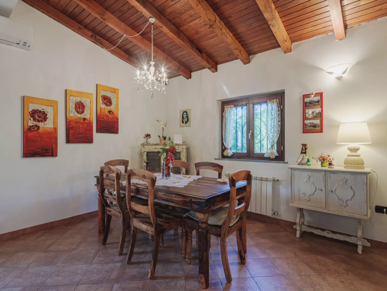 Grande Quercia - Drinnen