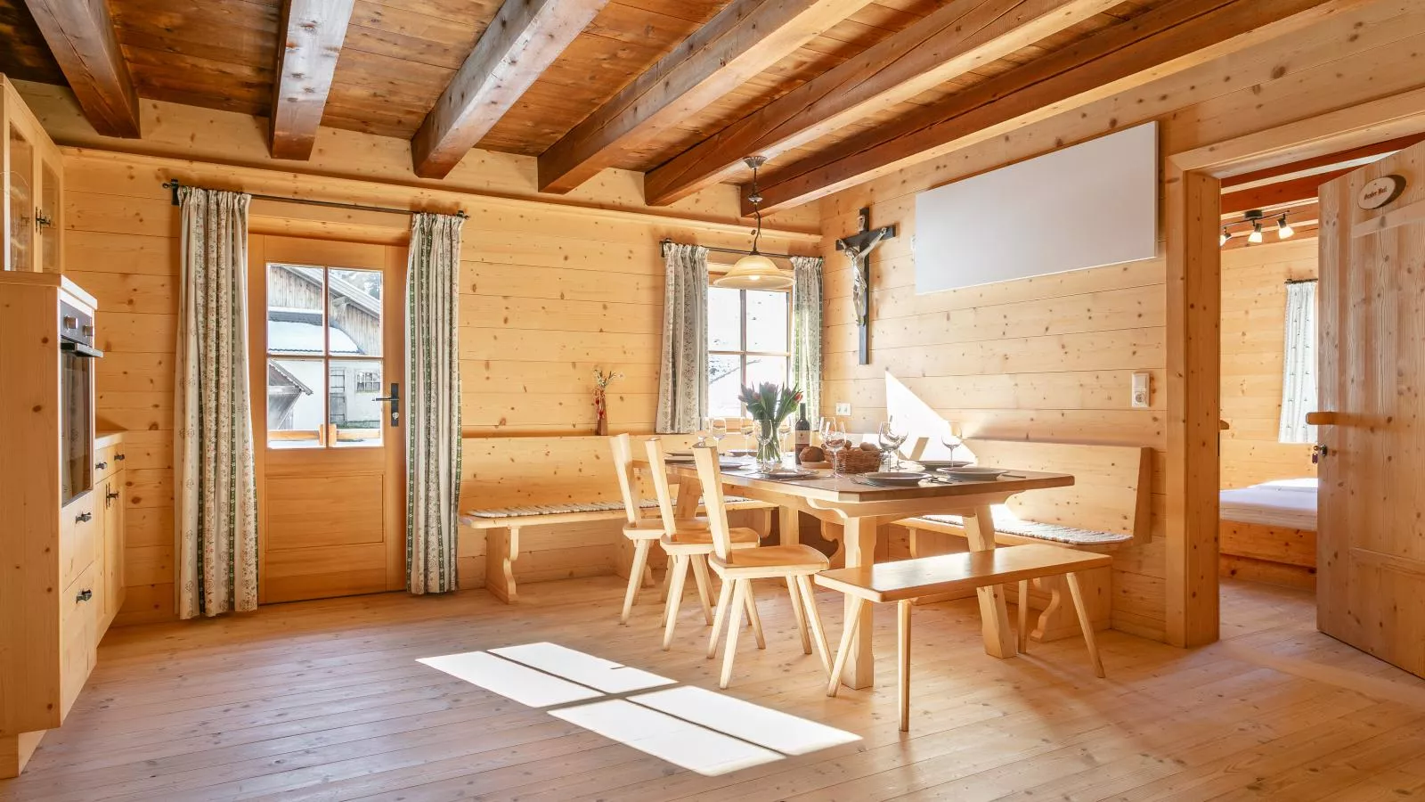 Schönangeralm Skihütte - Esszimmer