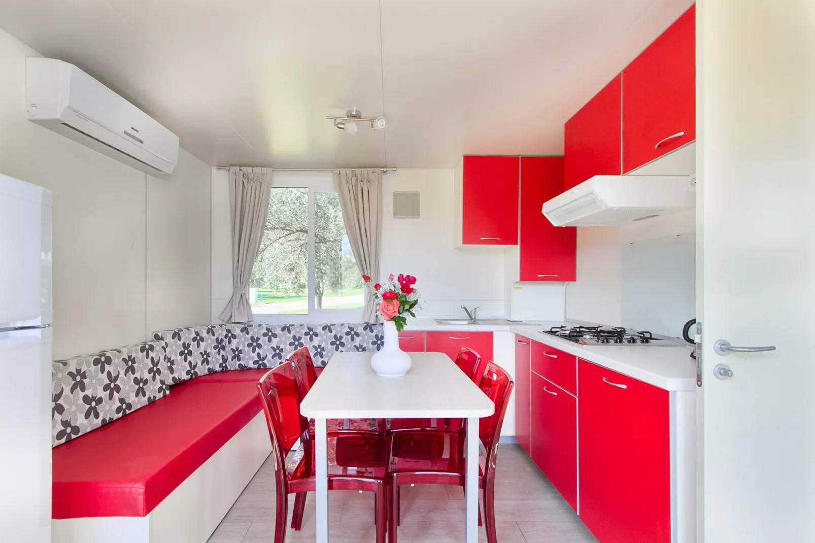 Camping Oliva / COMFORT mobile home COM - Wohnzimmer