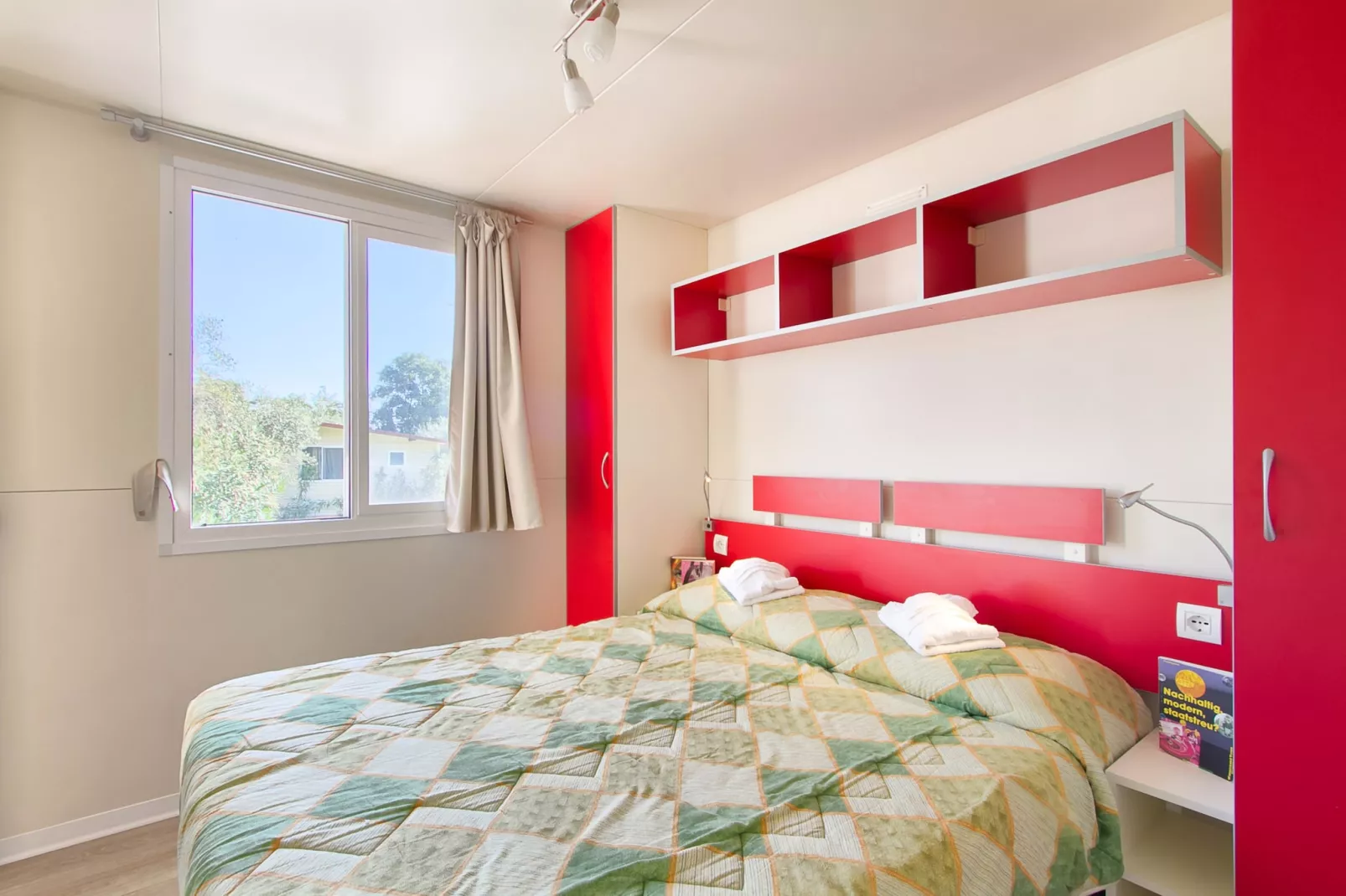 Camping Oliva / COMFORT mobile home COM - Schlafzimmer