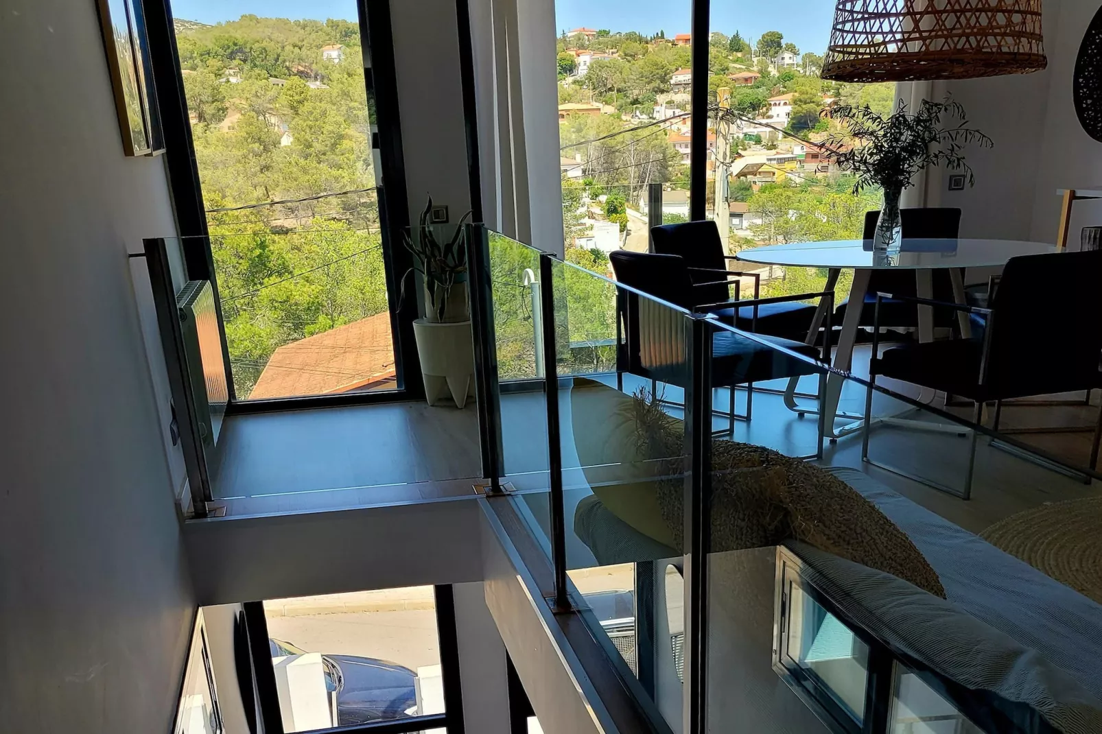 Villa con hermosa piscina cerca de Sitges - Esszimmer