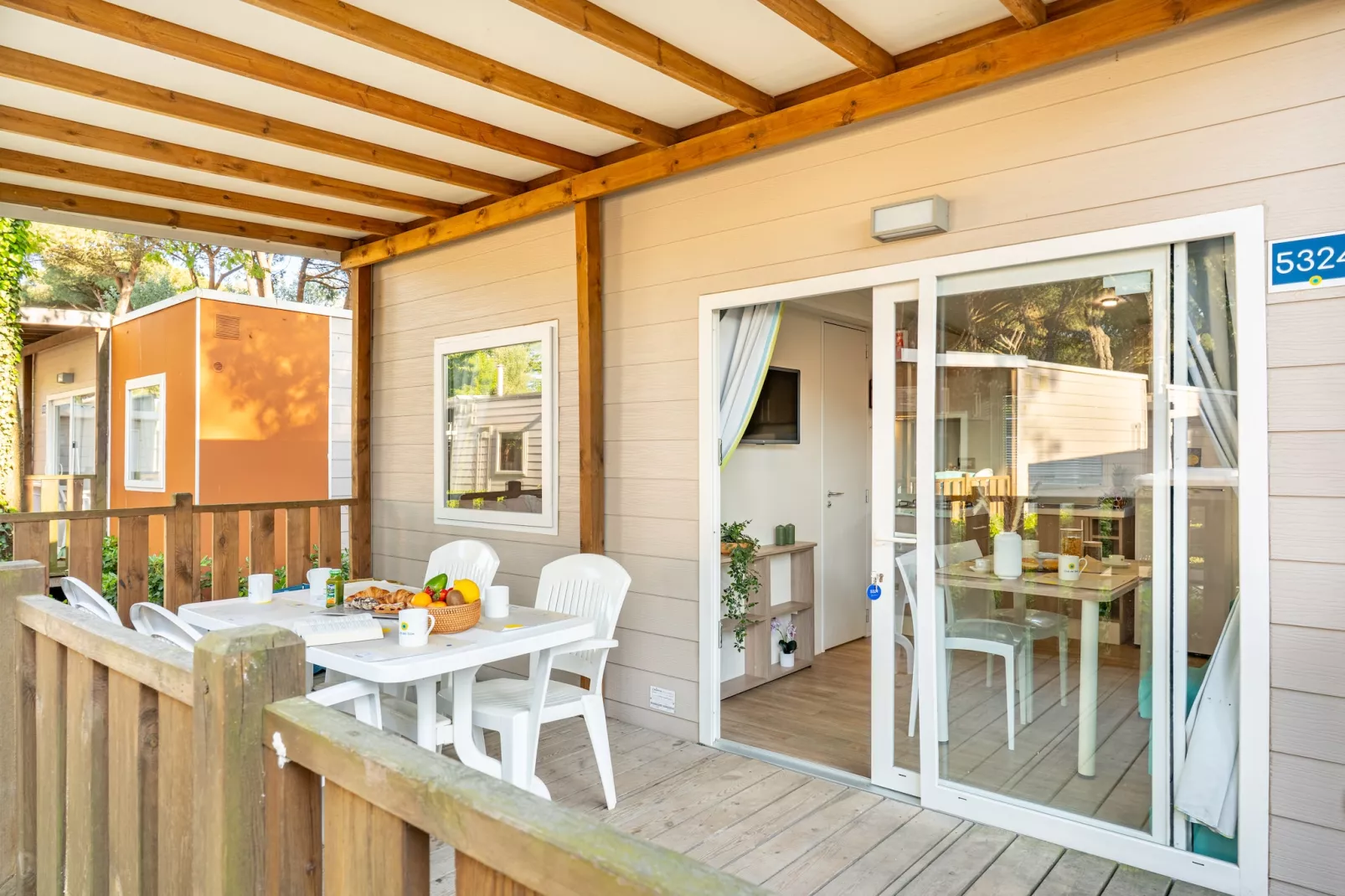 Club del Sole Adriano Family Collection - LODGE SUPERIOR MAXI - Terrasse/Balkon