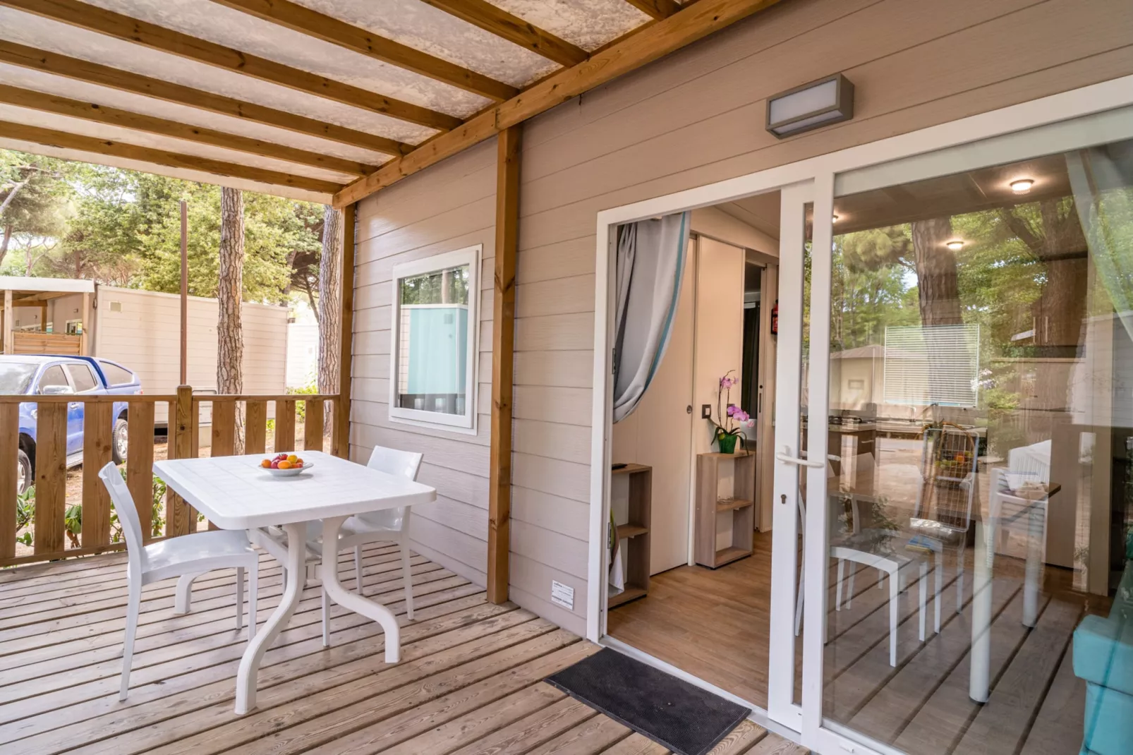 Club del Sole Adriano Family Collection - LODGE SUPERIOR FAMILY - Terrasse/Balkon