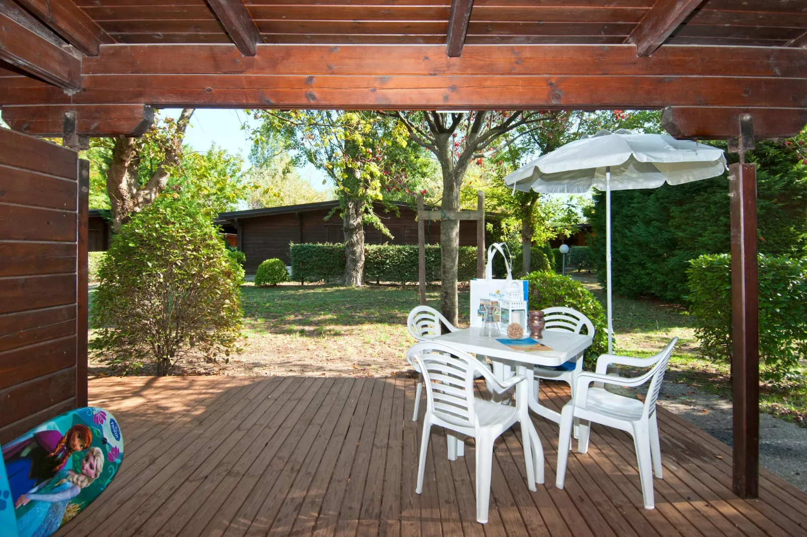 Club del Sole Adriano Family Collection - CHALET COMFORT MAXI - Terrasse/Balkon