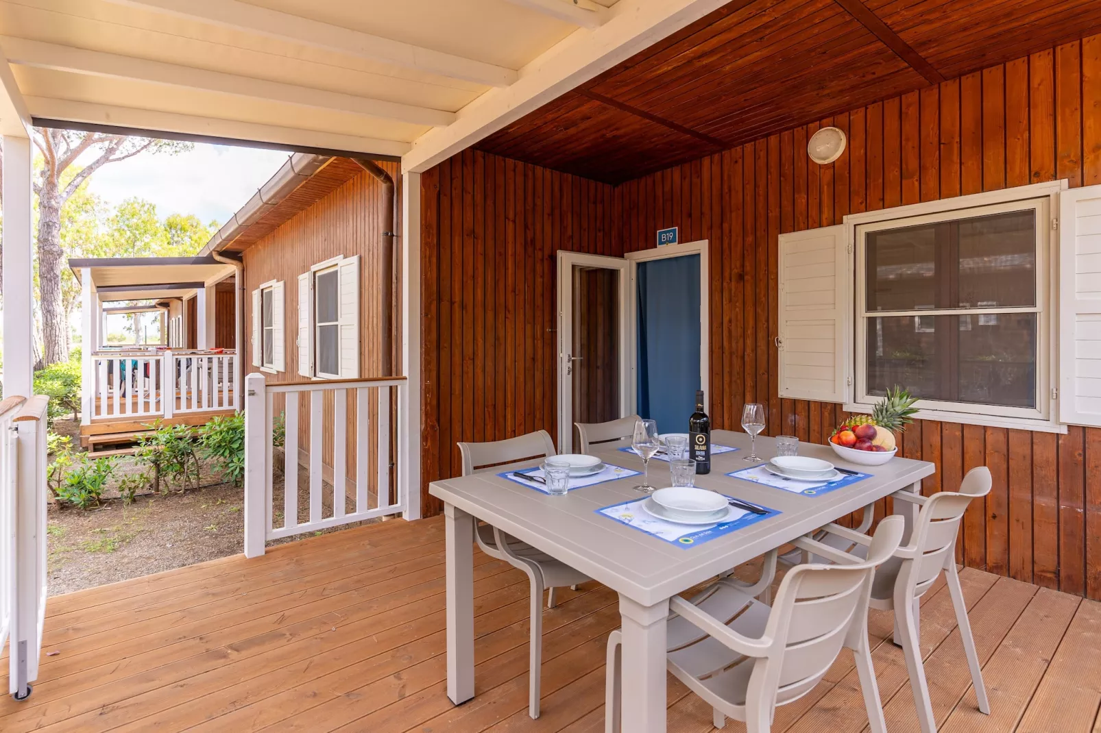 Club del Sole Orbetello Family Collection / CHALET COMFORT DOG max cap4 pax - Terrasse / balcon