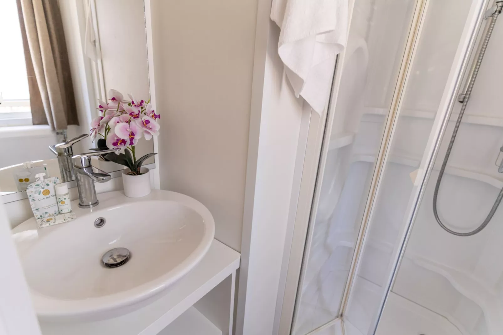 Club del Sole Orbetello Family Collection / LODGE DELUXE max cap 4 pax - Salle de bain