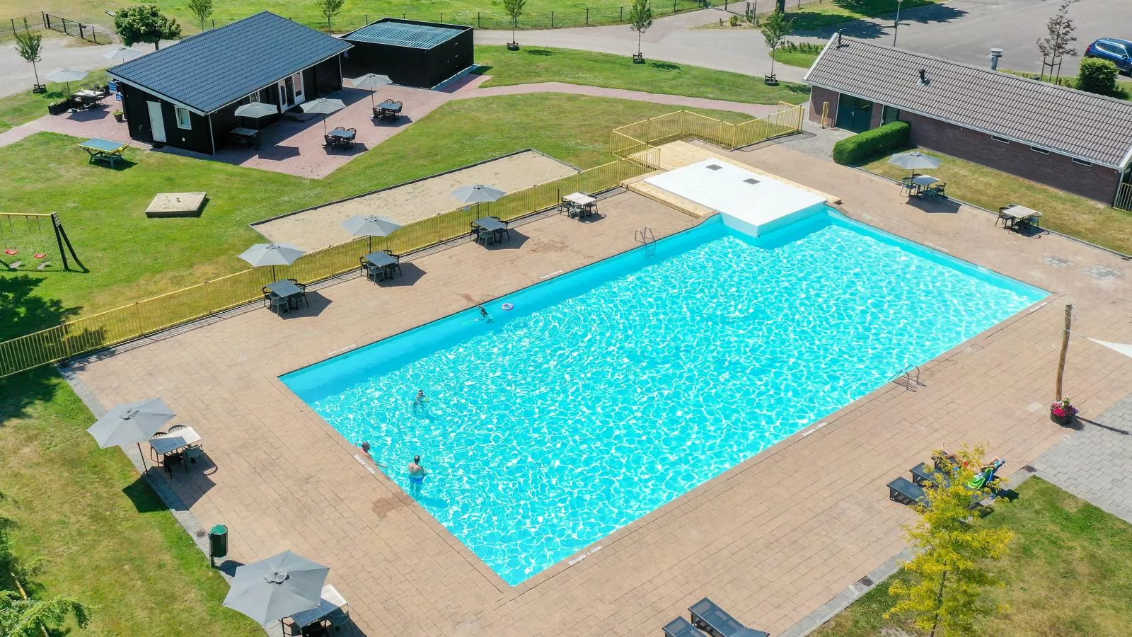 Safarilodge l 4 pers - Swimming pool