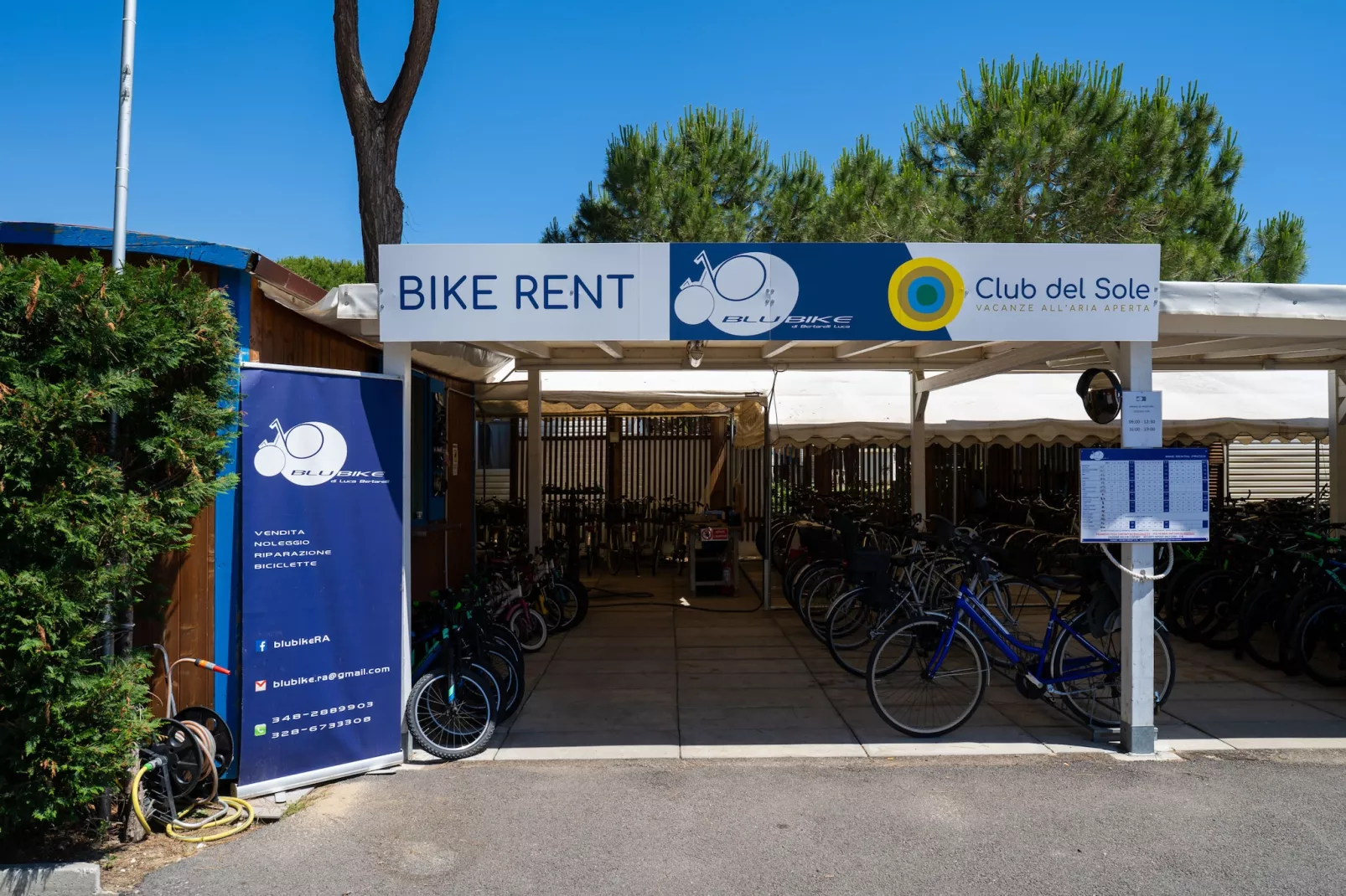 Club del Sole Adriano Family Collection - CHALET COMFORT MAXI - Parkeinrichtungen