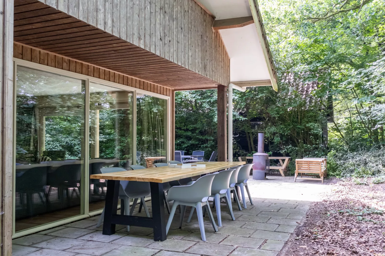 Huis in de Bossen - Jardins en été