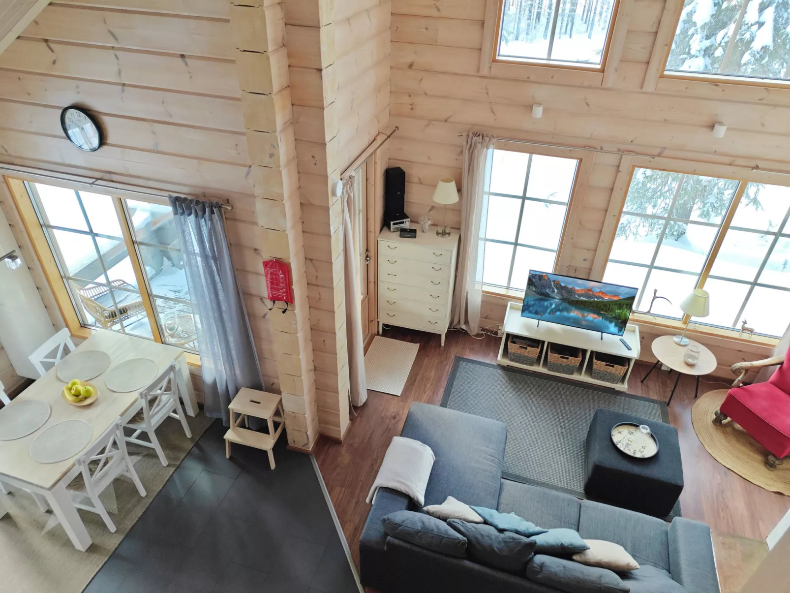 Ihtingin koskikara - Dedans