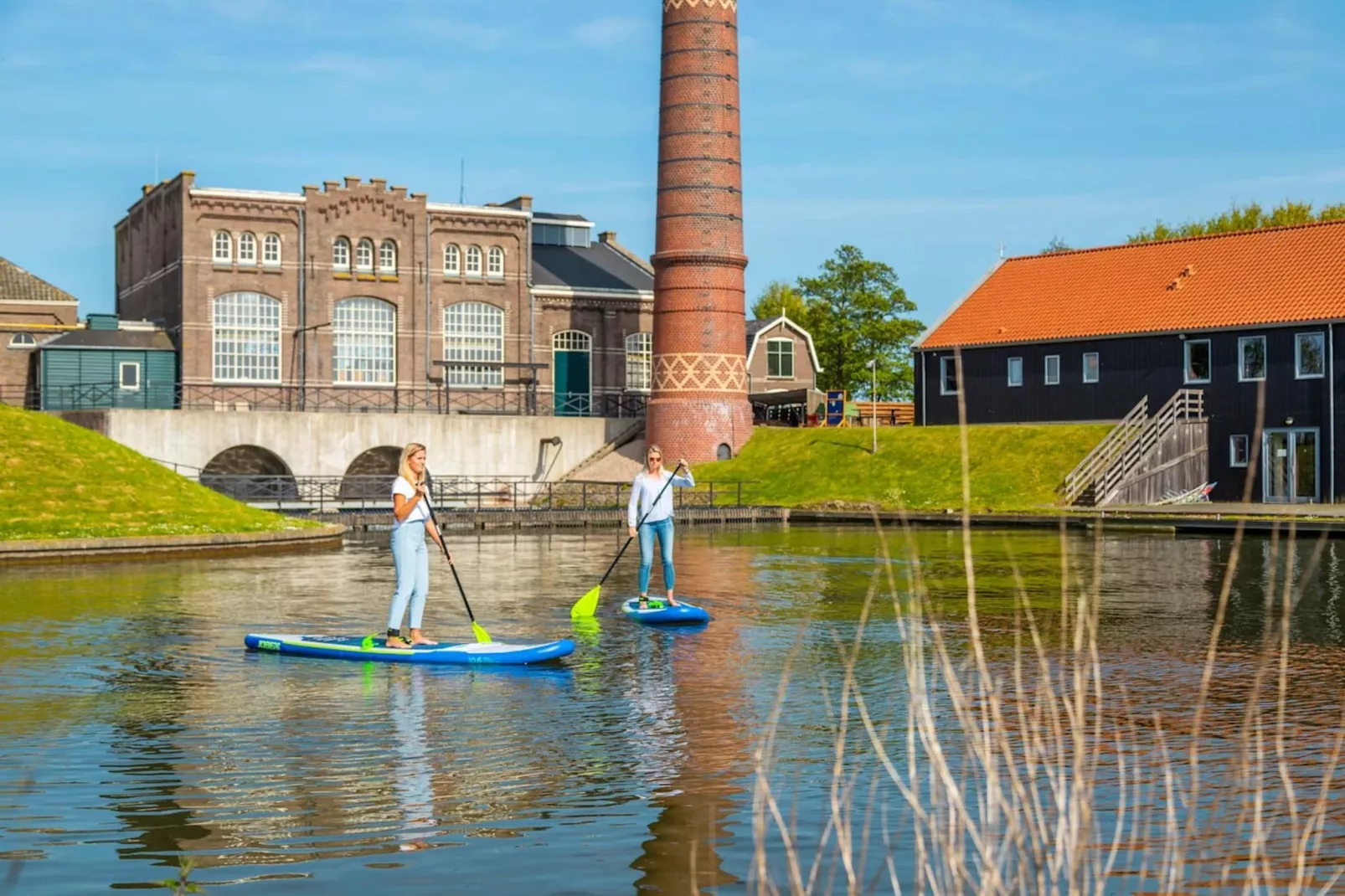 Watervilla Sauna 6 - Parkeinrichtungen
