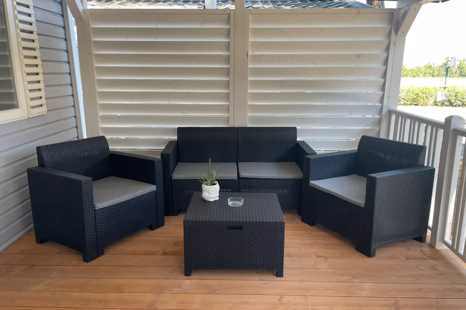 Club del Sole Orbetello Family Collection / LODGE COMFORT DOG max cap5 pax - Terrasse/Balkon