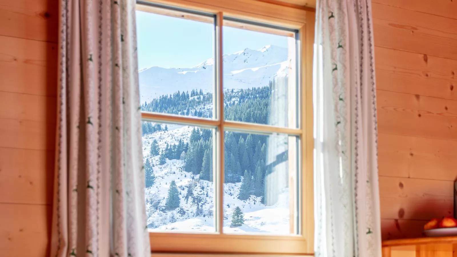 Schönangeralm Skihütte - Aussicht Winter