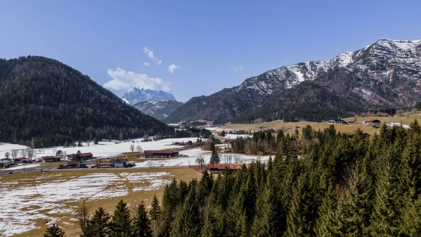 Steinbergblick - View in winter