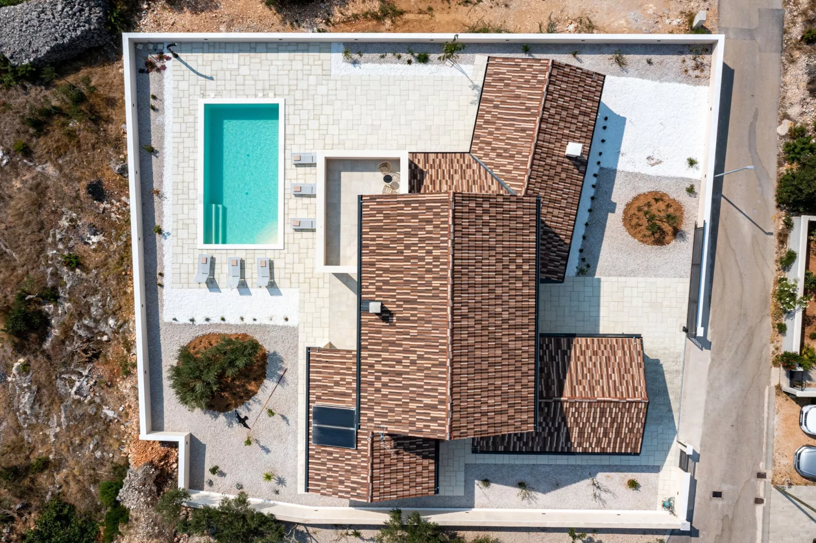 VILLA ROYAL STONE - Vue d'été