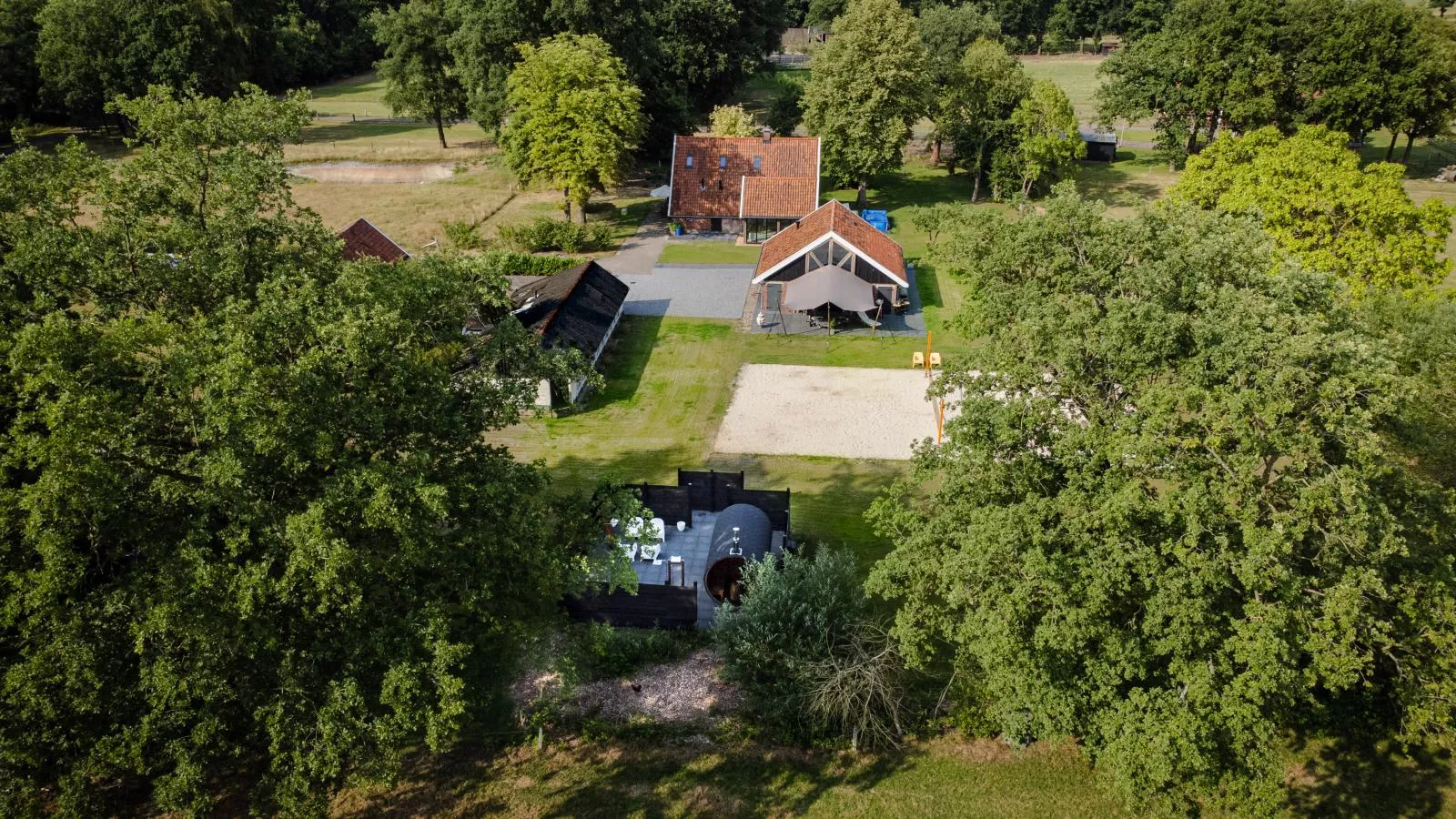 Twente Village - Außenbereich Sommer