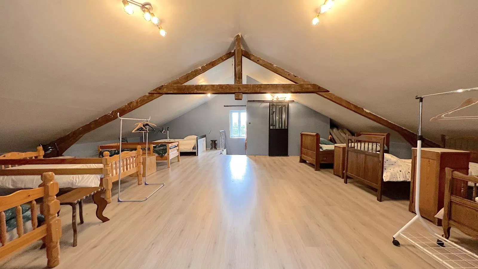 La Usine du Charme-Bedroom