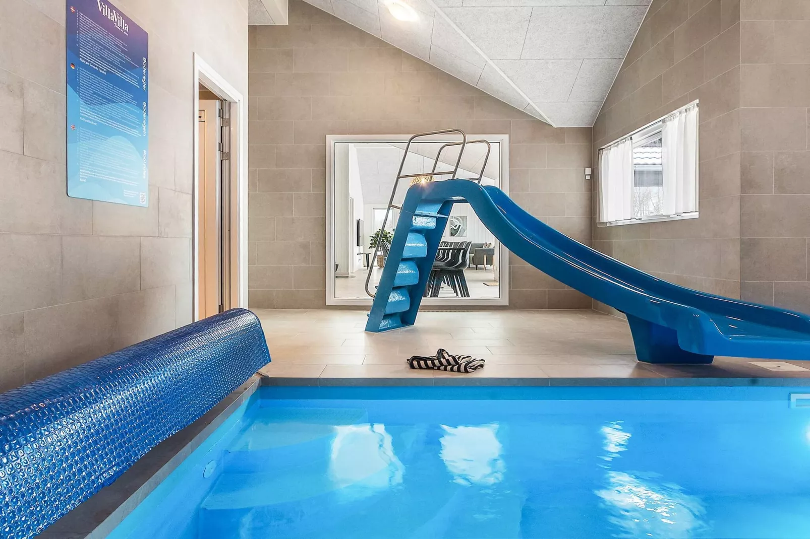 5 Sterne Ferienhaus in Idestrup - Schwimmbad