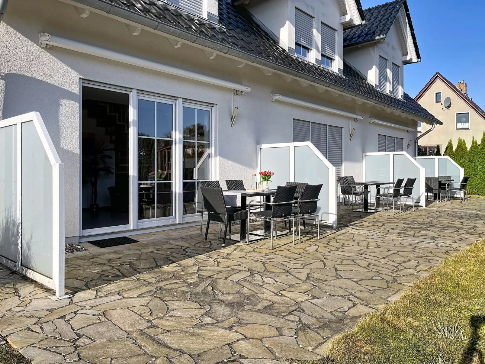 Ferienhaus Nordstern - Draußen