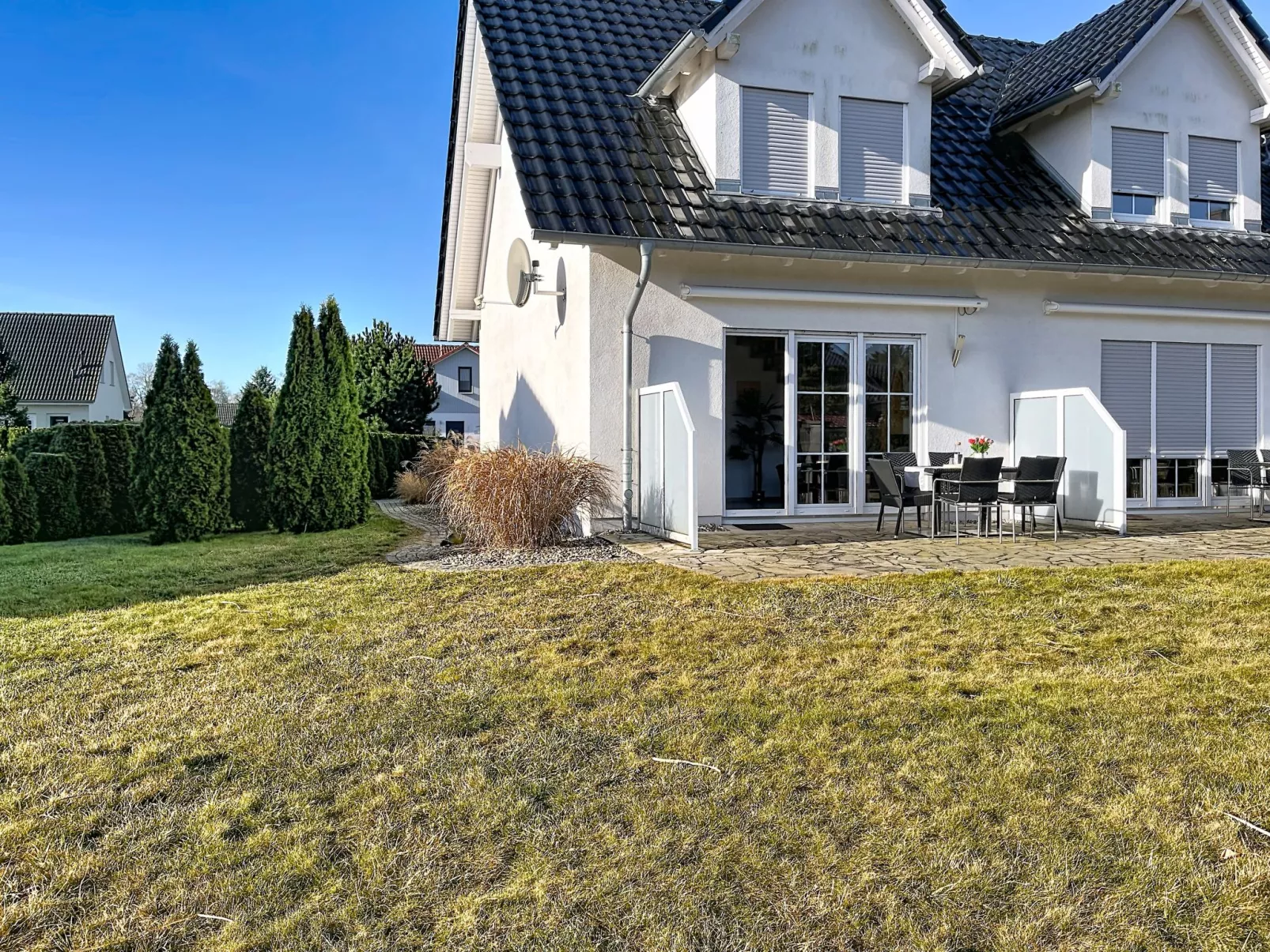 Ferienhaus Nordstern - Draußen