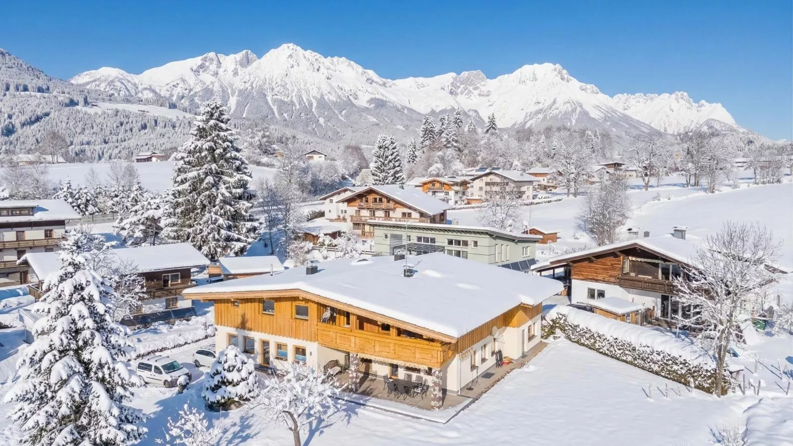 Das Bergnest Bergluft - Exterior in winter