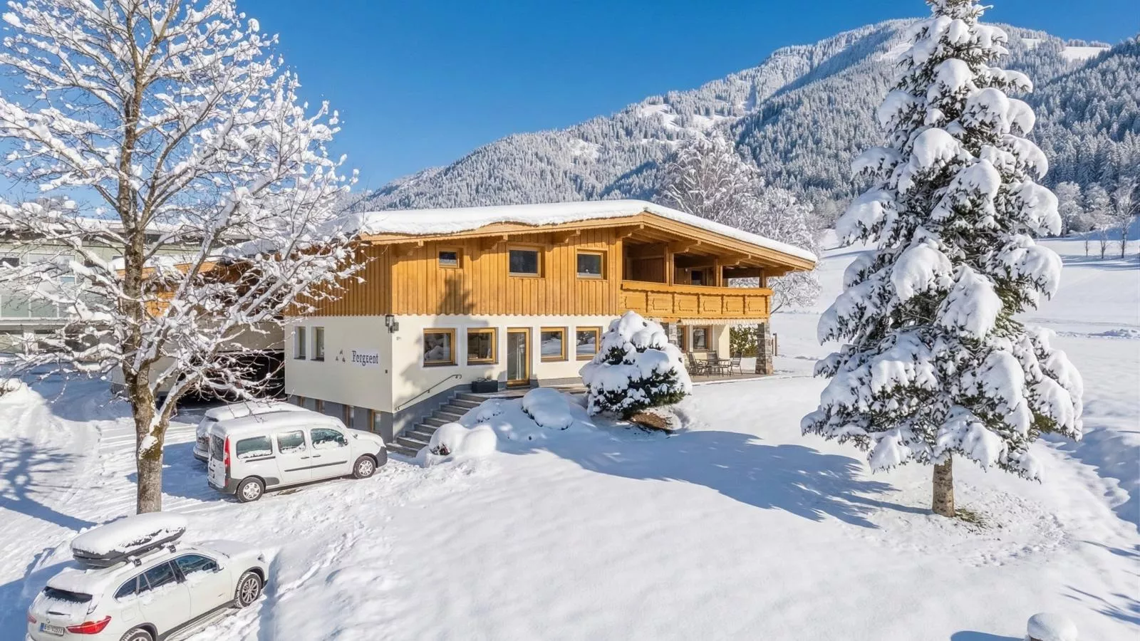 Das Bergnest Dorfglück - Außenbereich Winter