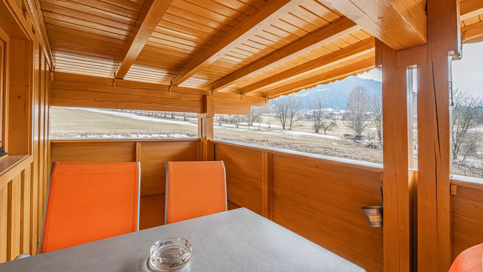 Das Bergnest Salvenblick - Terrasse/Balkon